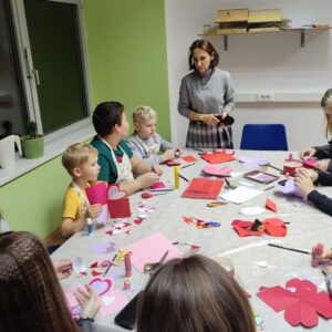 Ustvarjalna delavnica »Sladko srce« ob Valentinovem v Postojni 5