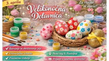 Vabimo vas na ustvarjalni dogodek za otroke in starše!