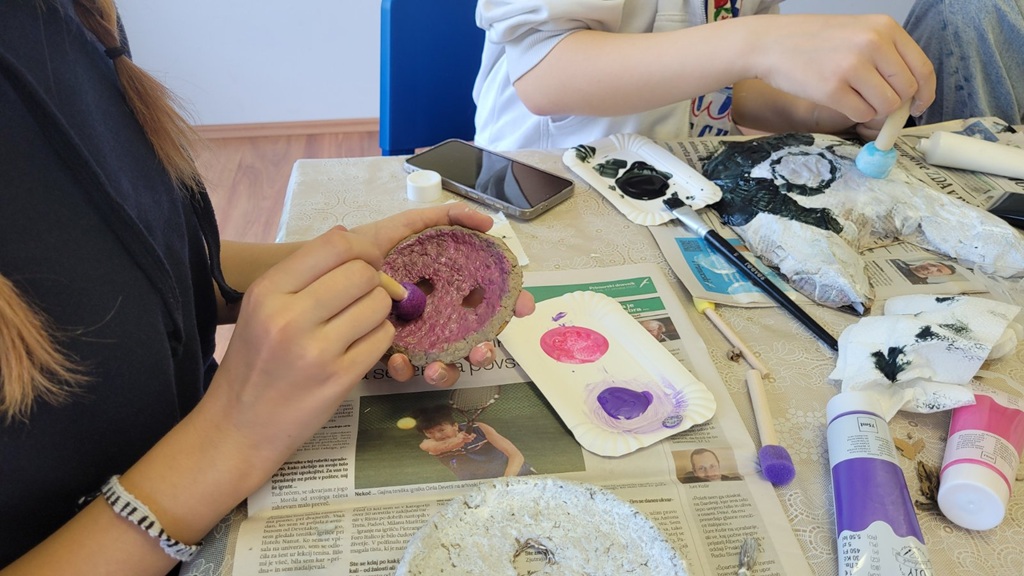 Eko ustvarjanje in druženje za otroke v okviru projekta »Mostovi skupnosti« 8